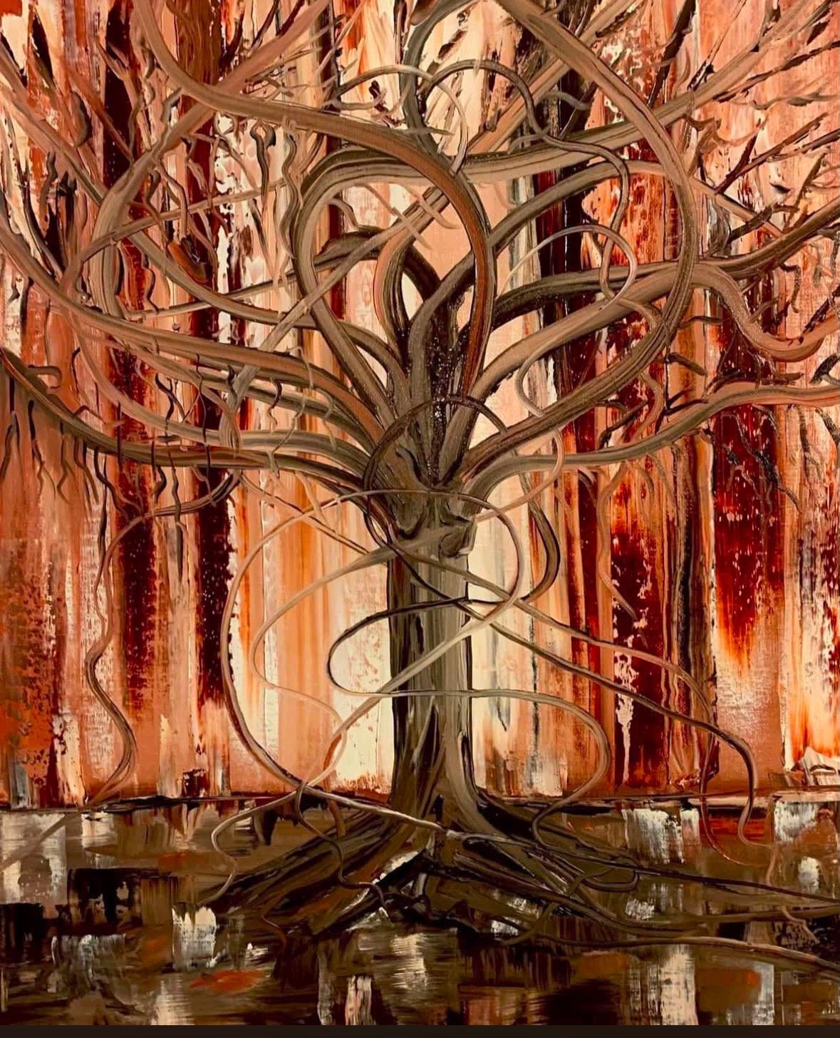 Broken Willow Sienna
