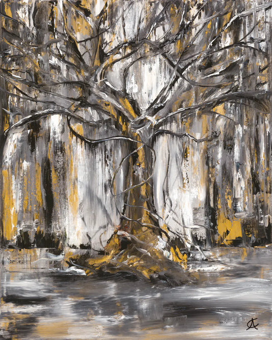 Broken Willow with Ochre
