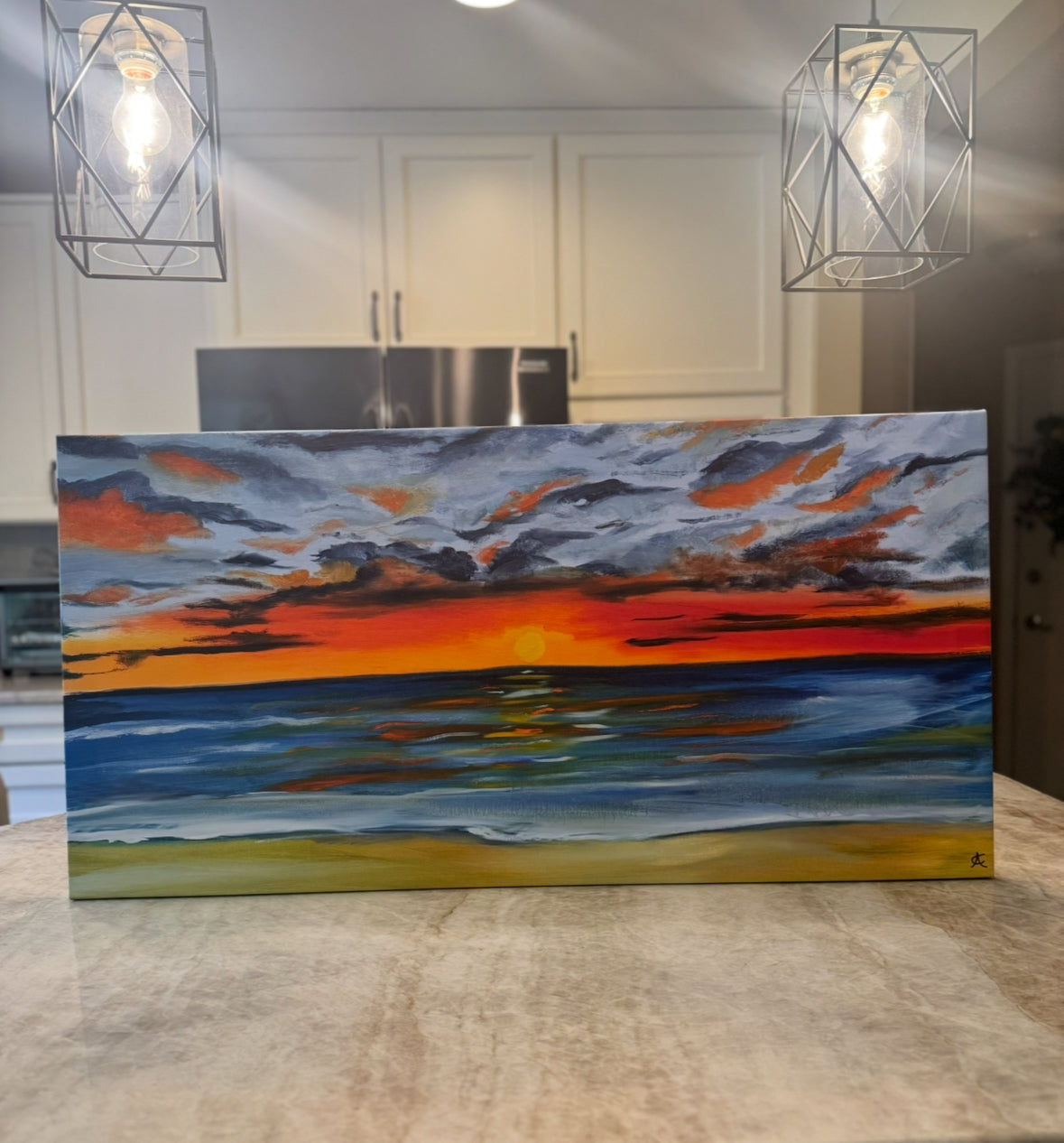 Sun Kissed Horizon