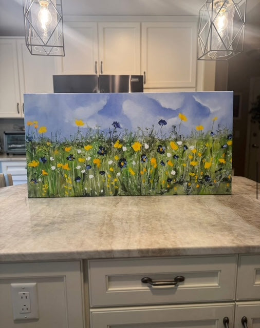 Joyful 20 x 40 Canvas Wrapped Print