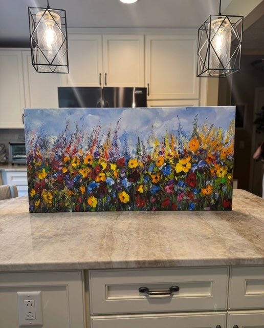 Purity 20 x 40 Canvas Wrapped Print