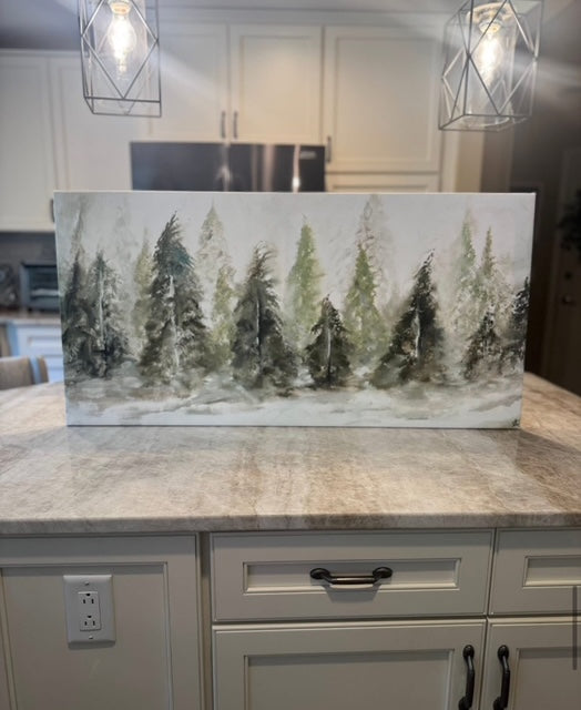 Shiver 20 x 40 Canvas Wrapped Print